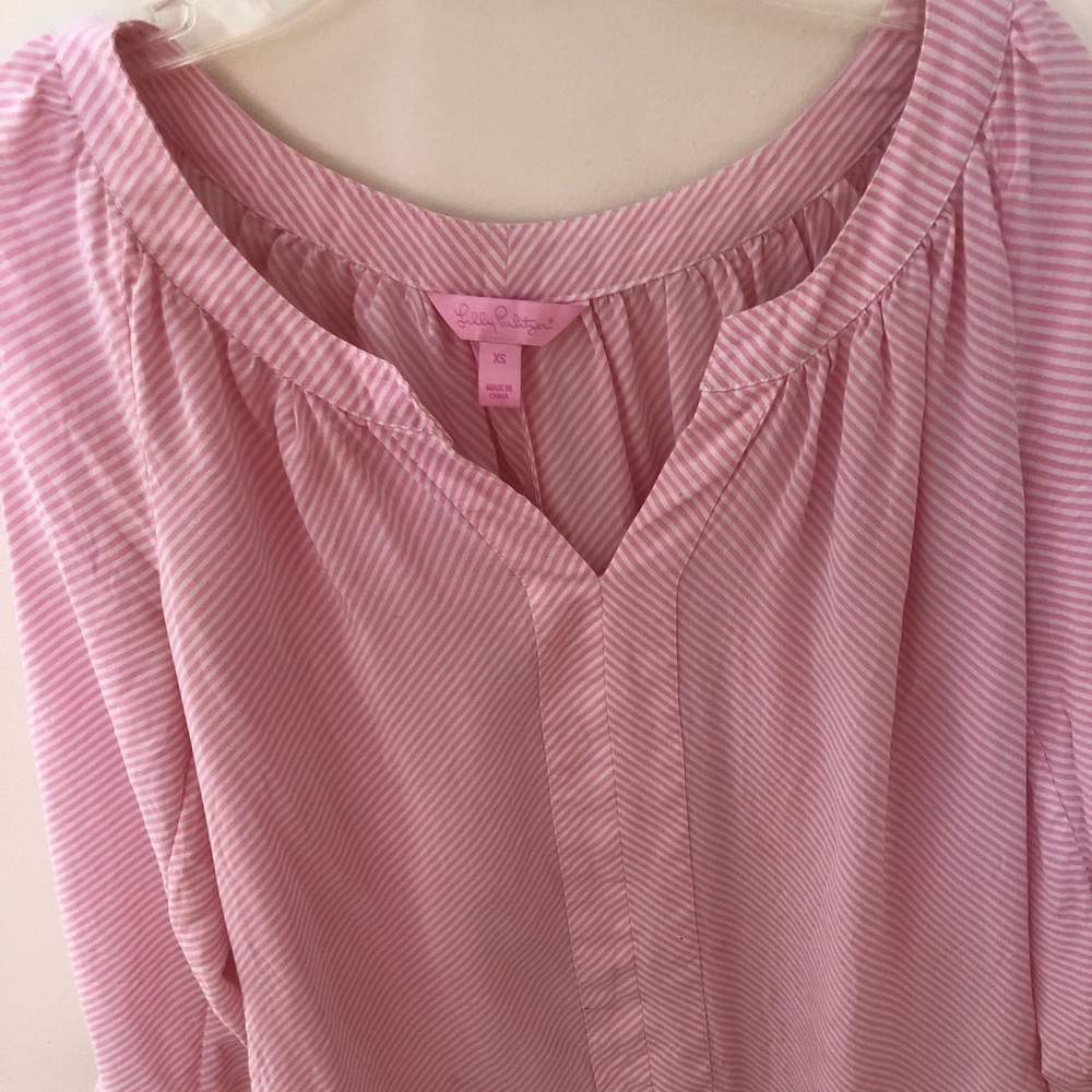 Lilly Pulitzer Elsa silk top
